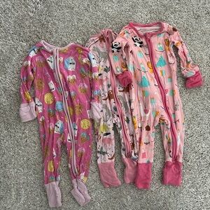 Little Sleepies 3-6 Mo Pajama Bundle